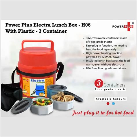 lunch boxes power plus